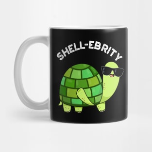 Shell-ebrity Funny Celeabrity Tortoise Pun Mug